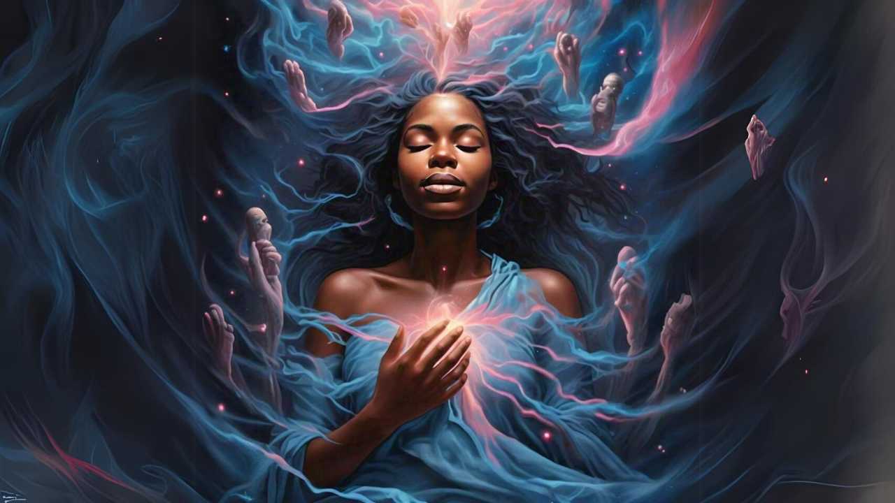 Person Elevating their Consciousness